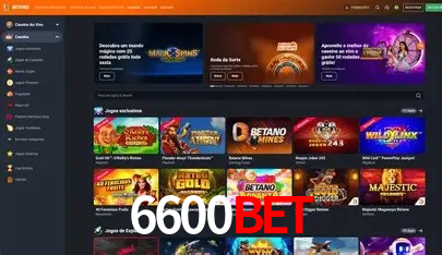 Especiais de Fim de Semana 6600Bet
